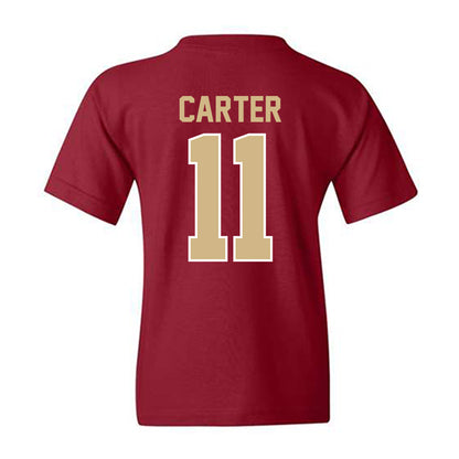 FSU - NCAA Football : Devin Carter - Classic Shersey Youth T-Shirt-1
