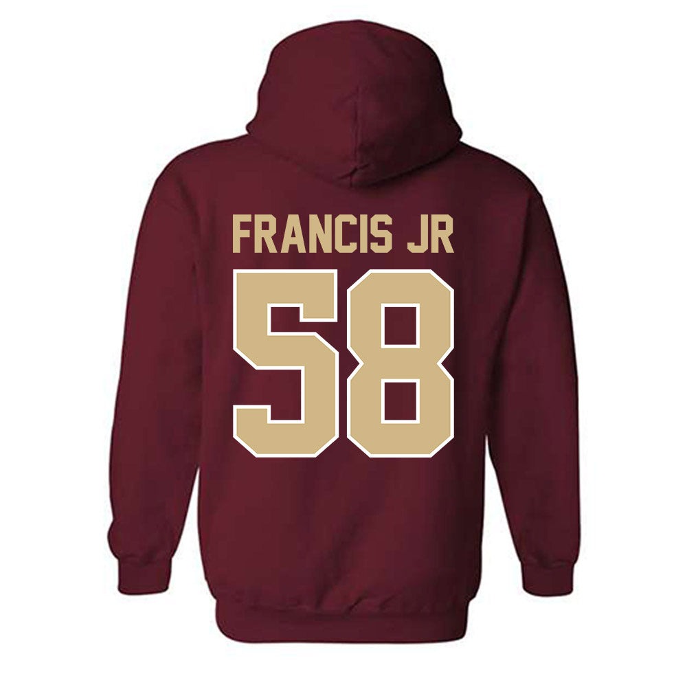 FSU - NCAA Football : Luke Francis Jr. - Classic Shersey Hooded Sweatshirt-1