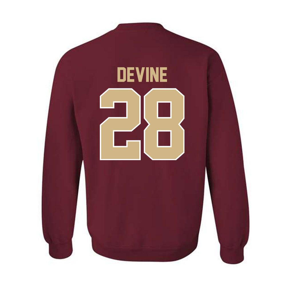 FSU - NCAA Women's Lacrosse : Annie Devine - Classic Shersey Crewneck Sweatshirt-1
