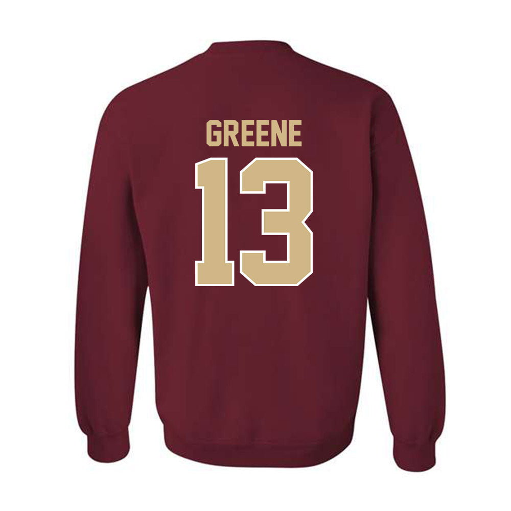 FSU - NCAA Women's Basketball : Tatum Greene - Classic Shersey Crewneck Sweatshirt-1