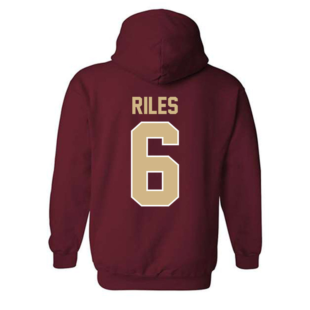FSU - NCAA Football : Desirrio Riles - Classic Shersey Hooded Sweatshirt-1