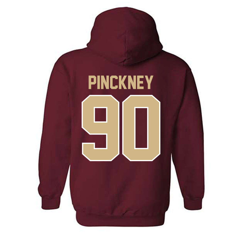 FSU - NCAA Football : Jaemin Pinckney - Classic Shersey Hooded Sweatshirt-1