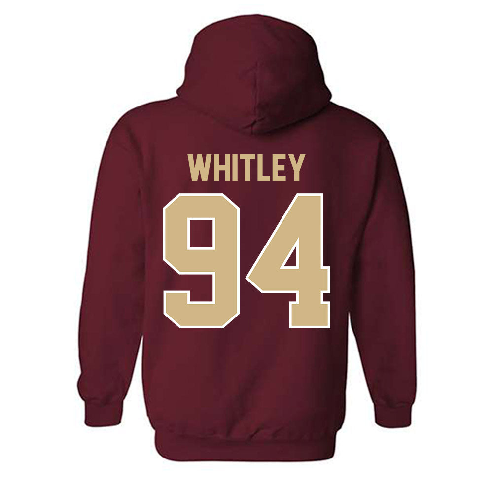 FSU - NCAA Football : Franklin Whitley - Classic Shersey Hooded Sweatshirt-1