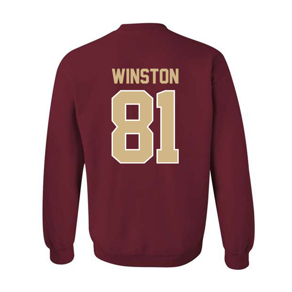 FSU - NCAA Football : Jonah Winston - Classic Shersey Crewneck Sweatshirt-1
