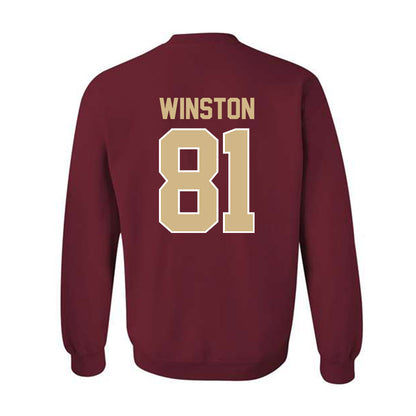 FSU - NCAA Football : Jonah Winston - Classic Shersey Crewneck Sweatshirt-1