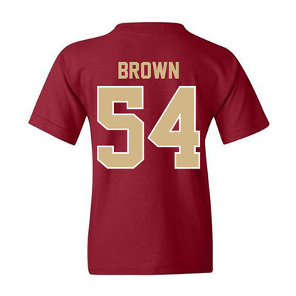 FSU - NCAA Football : Chastan Brown - Classic Shersey Youth T-Shirt-1