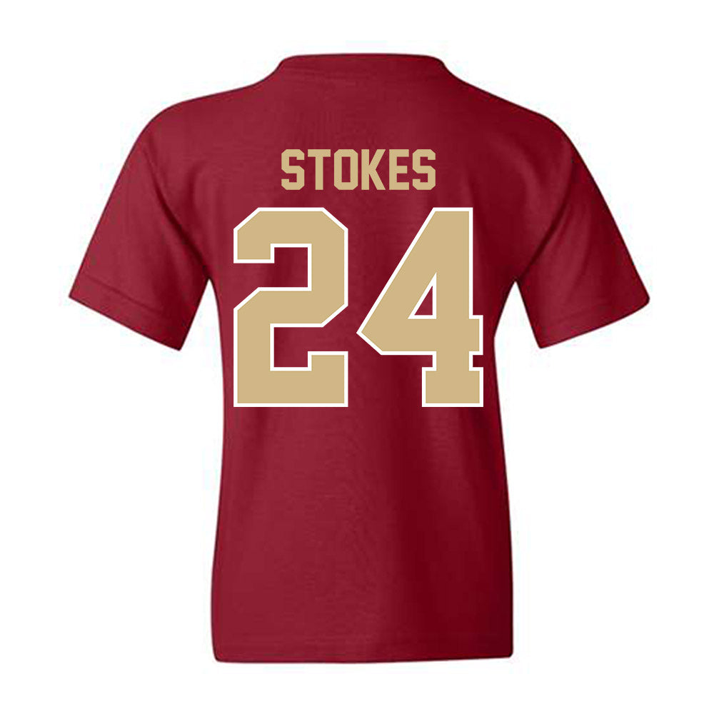 FSU - NCAA Baseball : Cole Stokes - Classic Shersey Youth T-Shirt-1