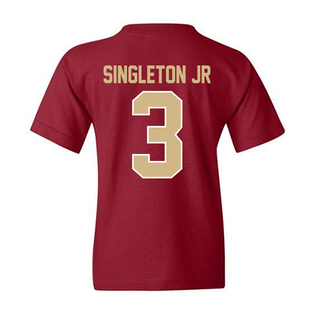 FSU - NCAA Football : Samuel Singleton Jr - Classic Shersey Youth T-Shirt-1