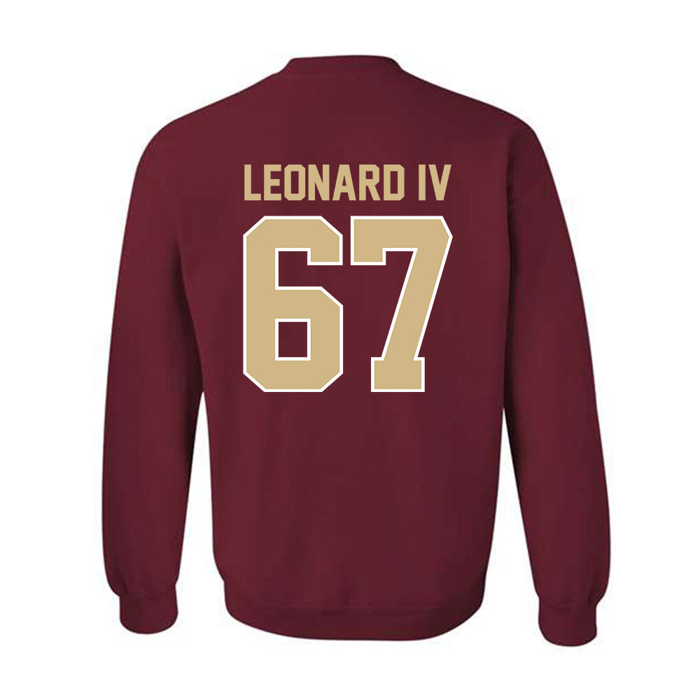 FSU - NCAA Football : Richie Leonard IV - Classic Shersey Crewneck Sweatshirt-1