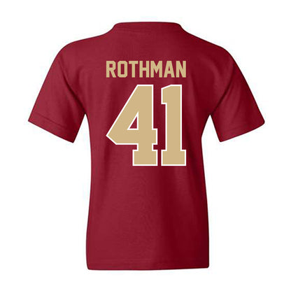 FSU - NCAA Beach Volleyball : Audrey Rothman - Classic Shersey Youth T-Shirt-1