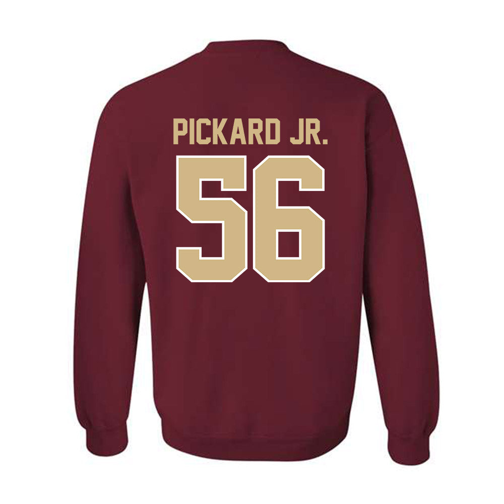 FSU - NCAA Football : Steven Pickard Jr. - Classic Shersey Crewneck Sweatshirt-1