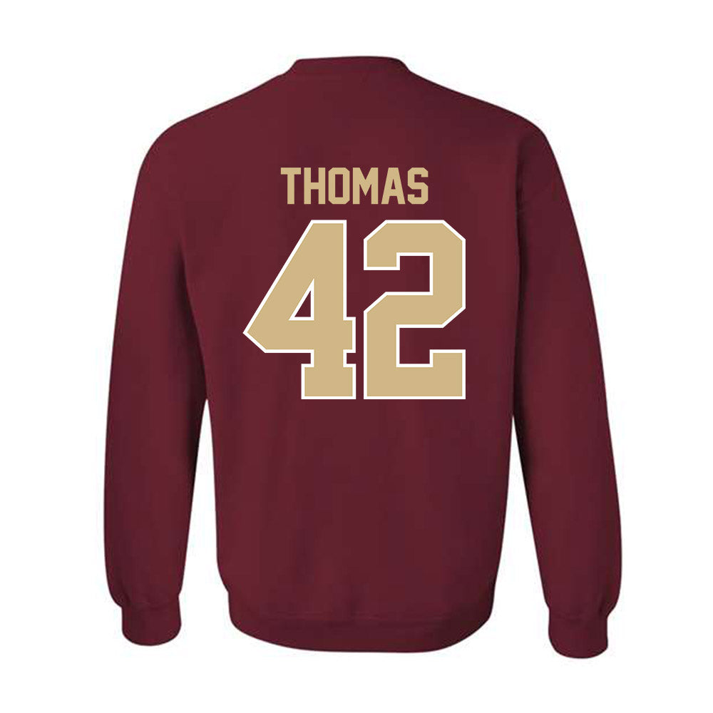 FSU - NCAA Football : Chris Thomas - Classic Shersey Crewneck Sweatshirt-1