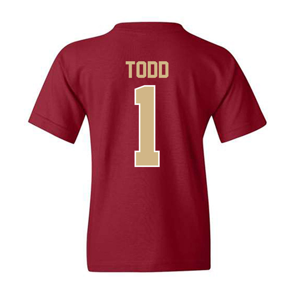 FSU - NCAA Women's Soccer : Adelyn Todd - Classic Shersey Youth T-Shirt-1