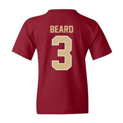 FSU - NCAA Baseball : Trey Beard - Classic Shersey Youth T-Shirt-1
