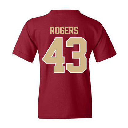 FSU - NCAA Football : Trent Rogers - Classic Shersey Youth T-Shirt-1