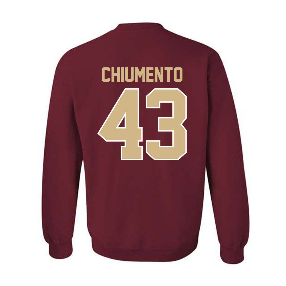 FSU - NCAA Football : Mac Chiumento - Classic Shersey Crewneck Sweatshirt-1