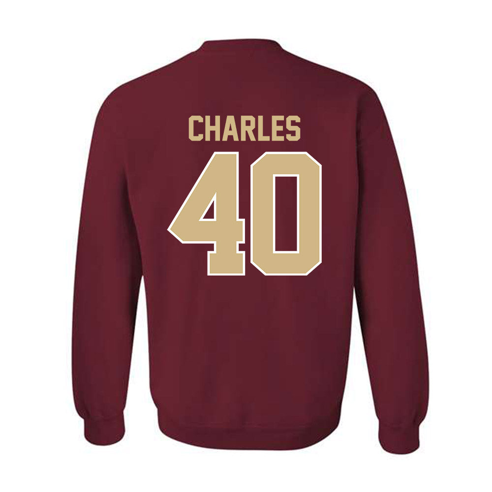 FSU - NCAA Baseball : Joseph Charles - Classic Shersey Crewneck Sweatshirt-1