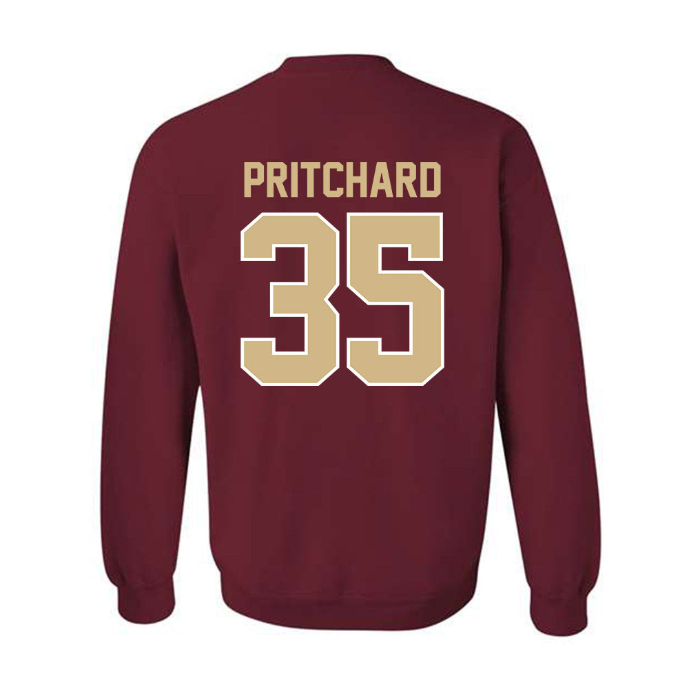 FSU - NCAA Football : Ethan Pritchard - Classic Shersey Crewneck Sweatshirt-1
