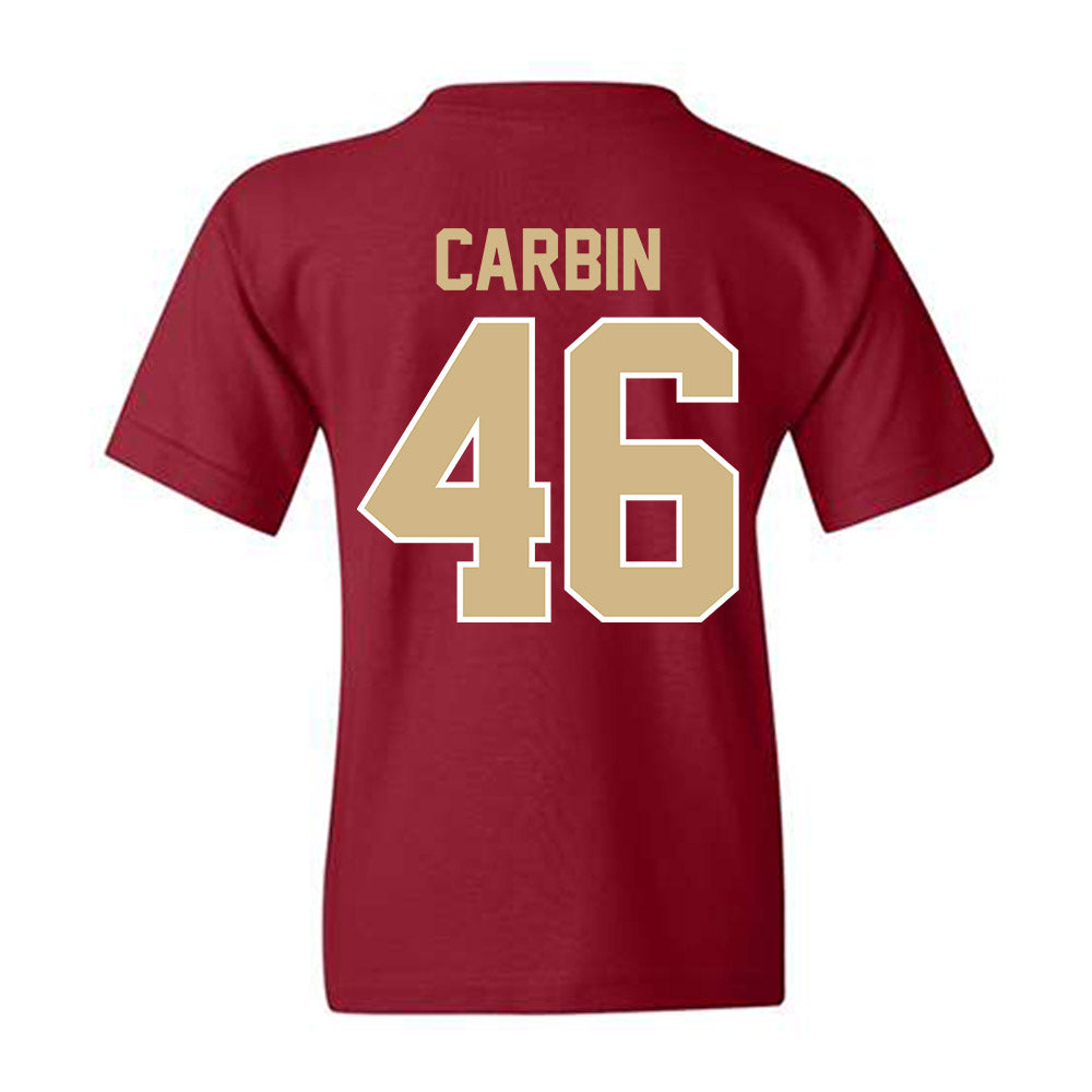 FSU - NCAA Football : Chris Carbin - Classic Shersey Youth T-Shirt-1