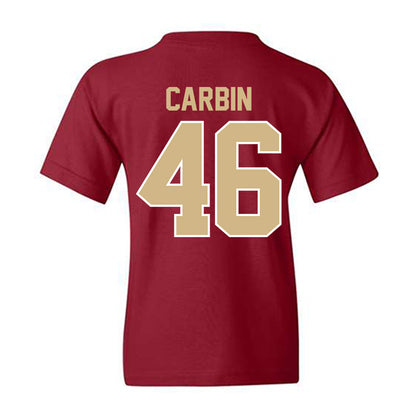 FSU - NCAA Football : Chris Carbin - Classic Shersey Youth T-Shirt-1