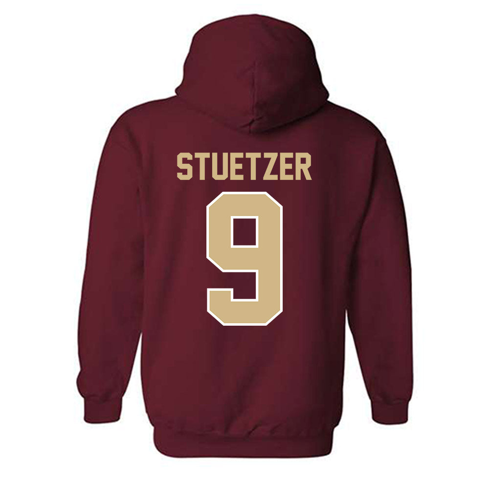 FSU - NCAA Baseball : John Stuetzer - Classic Shersey Hooded Sweatshirt-1