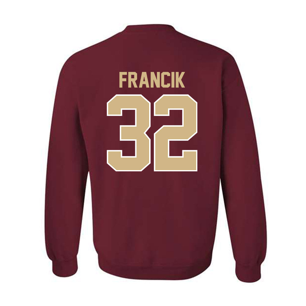 FSU - NCAA Softball : Jazzy Francik - Classic Shersey Crewneck Sweatshirt-1