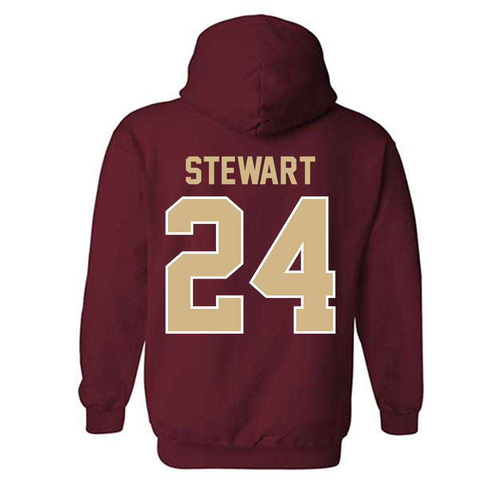 FSU - NCAA Women's Basketball : Morgan Stewart - Classic Shersey Hooded Sweatshirt-1