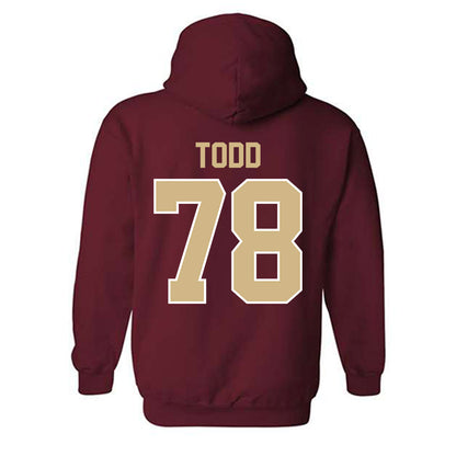 FSU - NCAA Football : Jayden Todd - Classic Shersey Hooded Sweatshirt-1