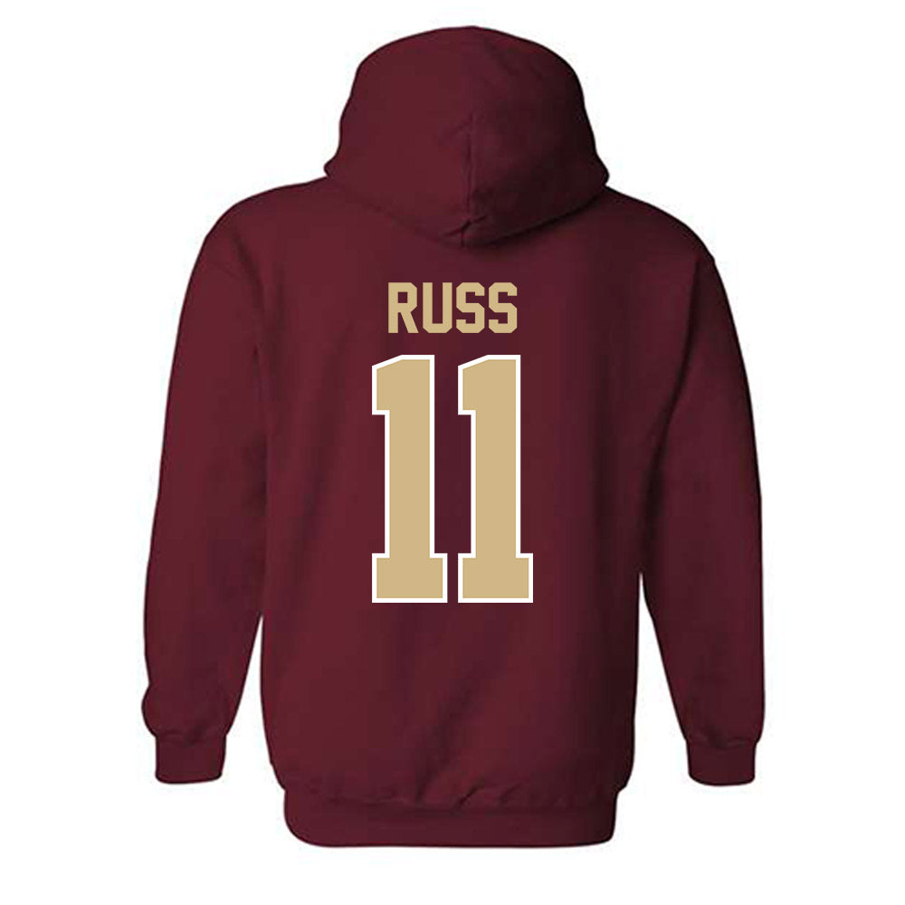 FSU - NCAA Women's Volleyball : Caylan Russ - Classic Shersey Hooded Sweatshirt-1
