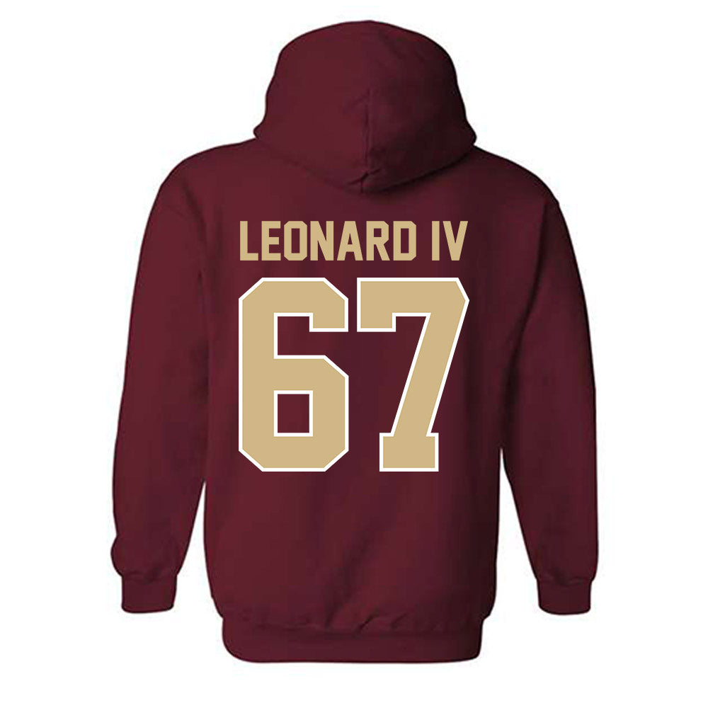 FSU - NCAA Football : Richie Leonard IV - Classic Shersey Hooded Sweatshirt-1