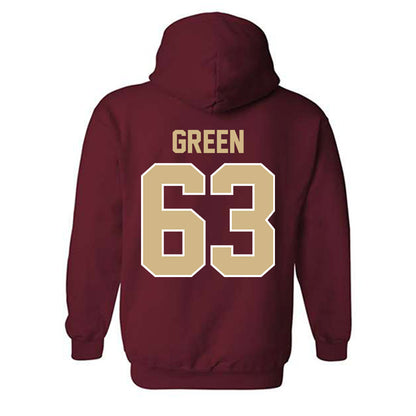 FSU - NCAA Football : Jakobe Green - Classic Shersey Hooded Sweatshirt-1