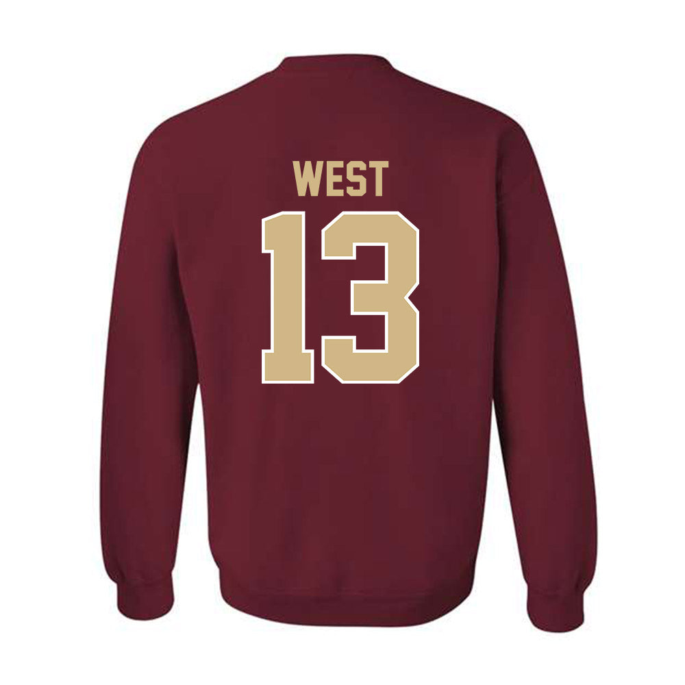 FSU - NCAA Women's Lacrosse : Peyton West - Classic Shersey Crewneck Sweatshirt-1