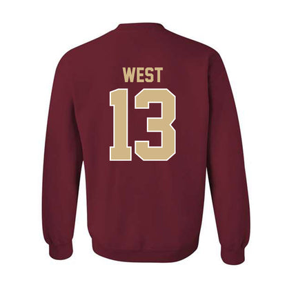 FSU - NCAA Women's Lacrosse : Peyton West - Classic Shersey Crewneck Sweatshirt-1