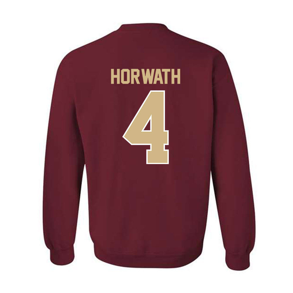FSU - NCAA Beach Volleyball : Jess Horwath - Classic Shersey Crewneck Sweatshirt-1