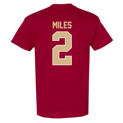 FSU - NCAA Men's Basketball : Cam Miles - Classic Shersey T-Shirt-1