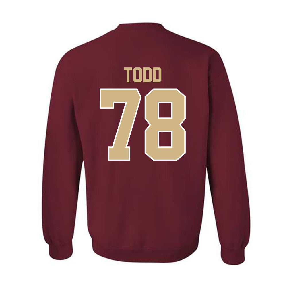 FSU - NCAA Football : Jayden Todd - Classic Shersey Crewneck Sweatshirt-1
