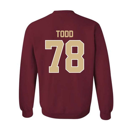 FSU - NCAA Football : Jayden Todd - Classic Shersey Crewneck Sweatshirt-1