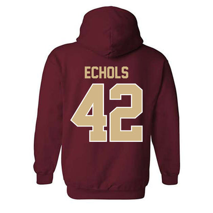 FSU - NCAA Baseball : Jake Echols - Classic Shersey Hooded Sweatshirt-1