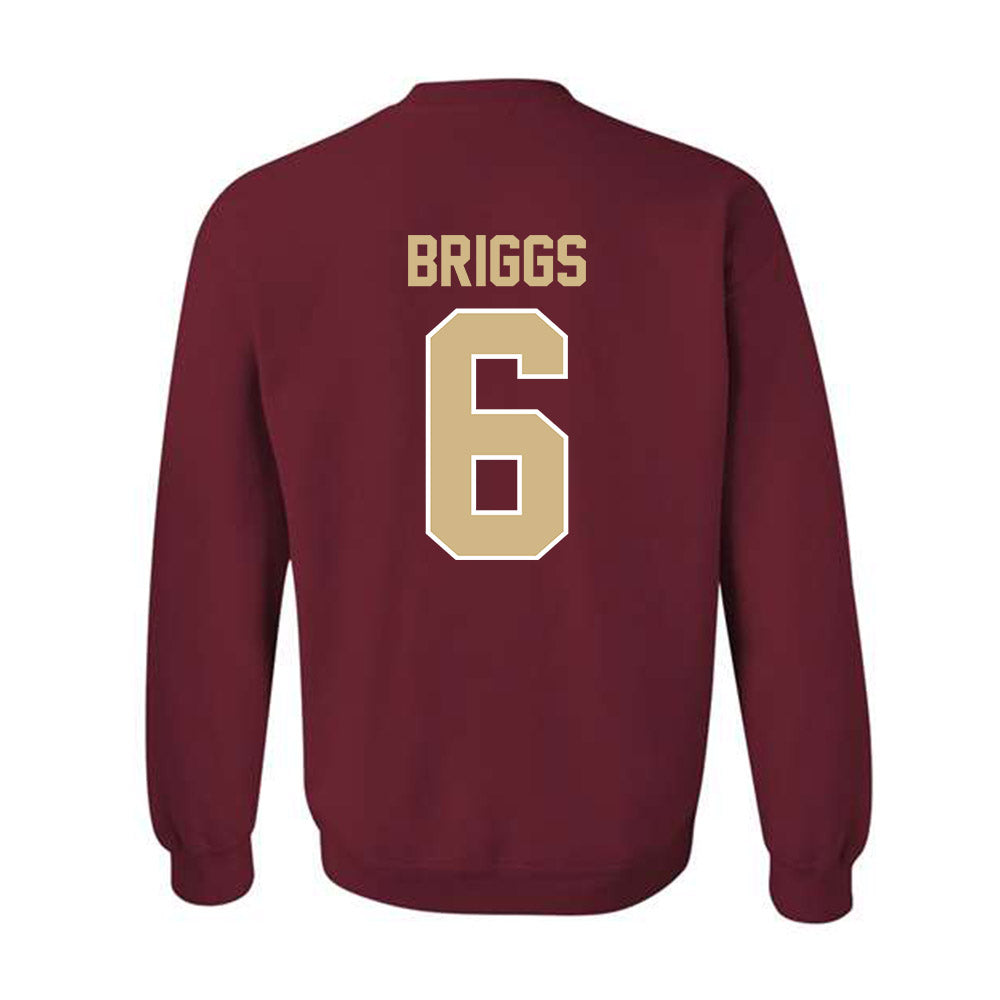 FSU - NCAA Football : Dennis Briggs - Classic Shersey Crewneck Sweatshirt-1