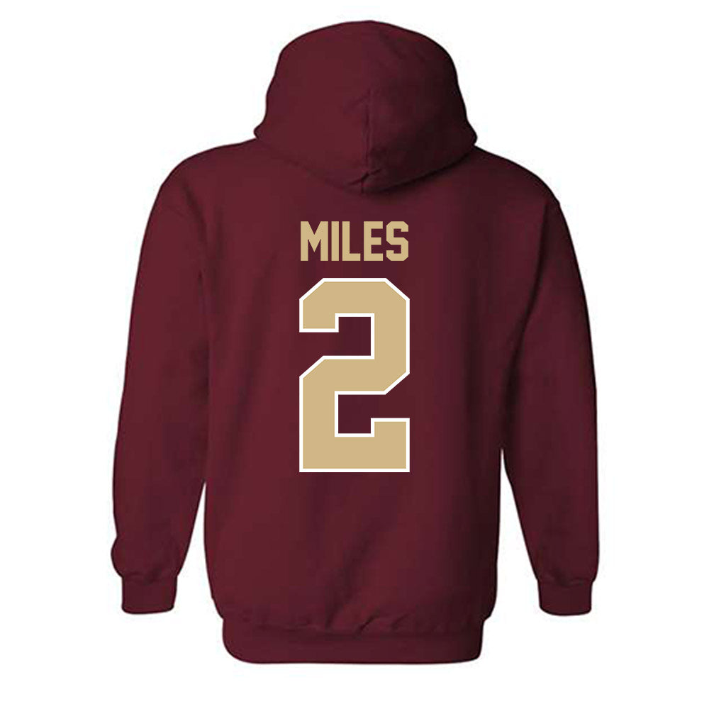 FSU - NCAA Men's Basketball : Cam Miles - Classic Shersey Hooded Sweatshirt-1