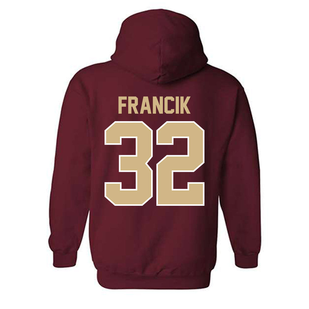 FSU - NCAA Softball : Jazzy Francik - Classic Shersey Hooded Sweatshirt-1