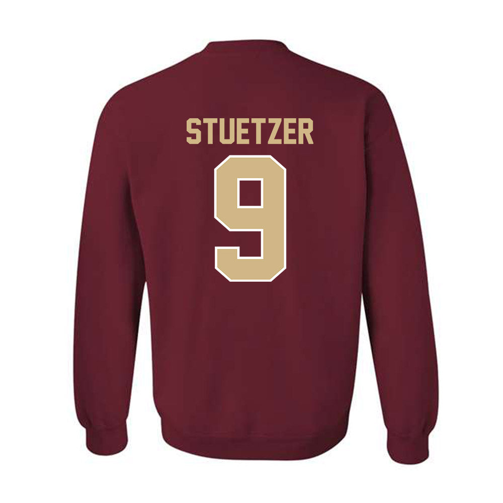 FSU - NCAA Baseball : John Stuetzer - Classic Shersey Crewneck Sweatshirt-1