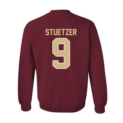 FSU - NCAA Baseball : John Stuetzer - Classic Shersey Crewneck Sweatshirt-1