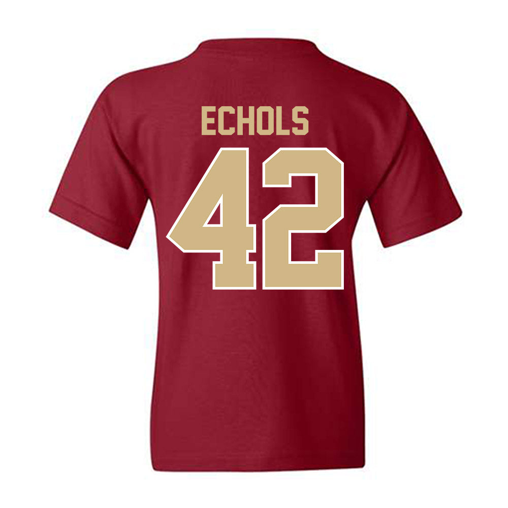 FSU - NCAA Baseball : Jake Echols - Classic Shersey Youth T-Shirt-1