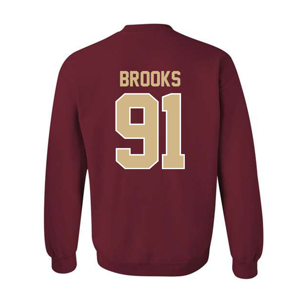 FSU - NCAA Football : Cam Brooks - Classic Shersey Crewneck Sweatshirt-1