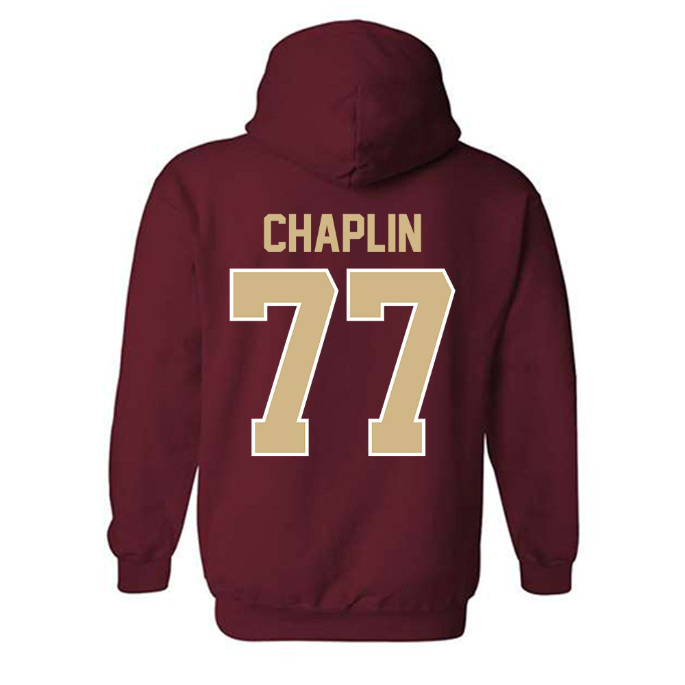 FSU - NCAA Football : Xavier Chaplin - Classic Shersey Hooded Sweatshirt-1