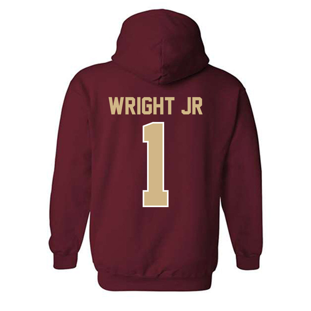 FSU - NCAA Football : Winston Wright Jr - Classic Shersey Hooded Sweatshirt-1