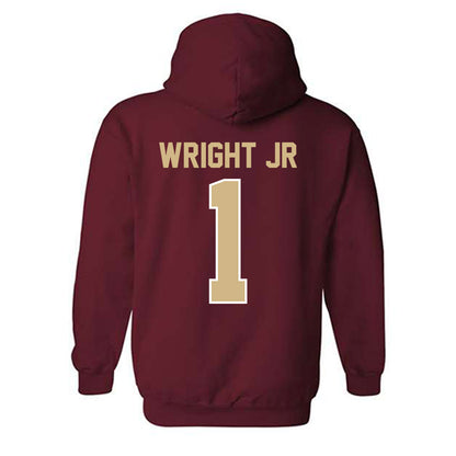 FSU - NCAA Football : Winston Wright Jr - Classic Shersey Hooded Sweatshirt-1