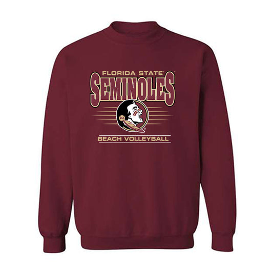 FSU - NCAA Beach Volleyball : Bailey Higgins - Classic Shersey Crewneck Sweatshirt-0