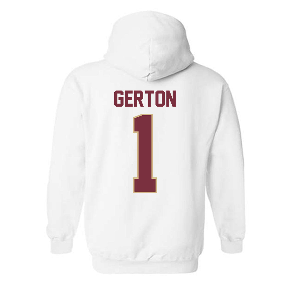 FSU - NCAA Women's Basketball : Mari Gerton - Classic Shersey Hooded Sweatshirt-1
